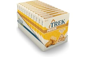 JB's TREK High Protein Flapjack Original Oat, Gluten Free, Plant Based, Vegan Snack, 50 g x 36 Bars