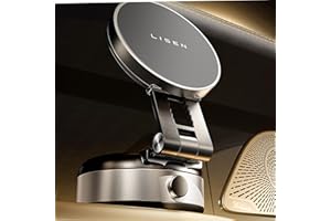 LISEN Soporte de teléfono móvil para coche magnético para iPhone 16 Pro Max 15 14 13 12