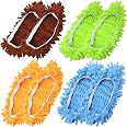 Lot de 4 Paires de Chaussons de Nettoyage