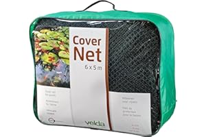 Velda Filet de Protection pour Bassin 6 x 5 m – Protection Contre Les Feuilles, Les hérons et Autres prédateurs