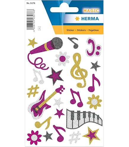 AVERY Zweckform Puffy Sticker Affen – 23 Stück, Selbstklebend Für Kinder, Basteln & Sammeln