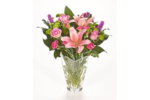 SENDABUNCH Delicious in Pink Bouquet with Chocolates Fresh Flowers Delivered.