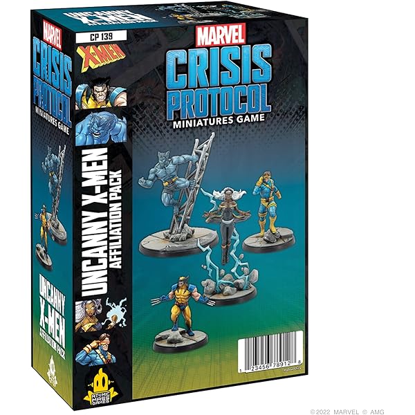 Atomic Mass Games, Nick Fury en S.H.I.E.L.D. Agents: Marvel Crisis Protocol, Miniaturen Game, Leeftijd 14 , 2 spelers, 45 minuten speeltijd, Multicolor,2. Karakter Packs, FFGCP55