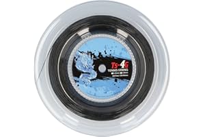 Leapiture Cuerdas para Raquetas De Tenis De 200m, Cuerdas para Raquetas, Cuerdas Redondas Duras para Raquetas De Tenis, Reemplazos De Cuerdas De Tenis para Atletas