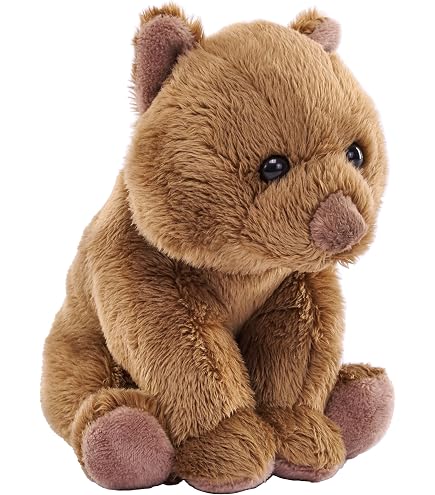 Wild Republic Pocketkins Eco Känguru Plüschtier – 12 Cm, Aus Recycelten Materialien, Umweltfreundlich