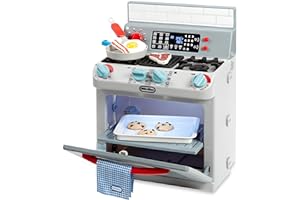 Little Tikes pierwszy piekarnik - interaktywny i realistyczny - ze światłem i dźwiękami - Idealny do zabawy dla dzieci