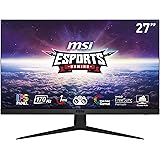 MSI G2712 Monitor Gaming 27" FHD IPS (1920x1080), 170 Hz, 1ms, FreeSync Premium, Night Vision, Anti-Flicker & Less Blue Light