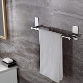 DELTAHOME Paslanmaz &Ccedil;elik 40cm Havluluk Askılık - inox - Kendinden Yapışkanlı - Vida yok