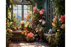 Viart Flowers Paint by Numbers for Adults-Paint by Numbers for Adults Flowers-Paint by Numbers on Canvas with Acrylic Pigment Kits Can Be Used Home Wall Decor as Present 16x20inch