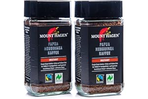 MOUNT HAGEN Single Origin Kaffee, Instant 6 x 100 gr