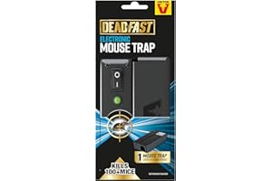 Victor 20300554 Deadfast Electric Mouse Trap, Black