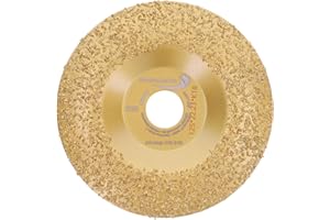 PRODIAMANT Disque à râper Ø 125 mm K18 – Disque abrasif avec revêtement en carbure de tungstène pour meuleuse d'angle, moyen, idéal pour le meulage, le façonnage et l'entretien des griffes