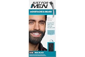 Just For Men Moustache & Barbe Teinture Barbe, M55 - Noir