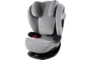 Sommerbezug Schonbezug Universal Grau Passend Für Cybex Pallas S-fix Pallas M-Fix Solution S-fix Solution M-fix Solution Sifix (Solution S S2 M Fix Sifix)