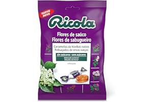 Ricola Caramelos, Ricola Flores de Sauco - 70 g