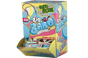 IDEA SHOPPING CENTER 100 GOMME DA MASTICARE BIG BABOL MARSHMALLHOP CHEWING GUM BUBBLE