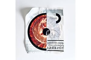 ABUELA MATILDE 1 x 80 g Jambon Cru Duroc Gran Reserva Emballé sous Vide - Jambon Serrano Espagnole Tranché à la Main par un Maître Jambonnier - Plus de 20 Mois de Maturation en Chambre de Séchage Naturel