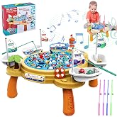Jeu de Pêche en Bois - Dinosaure - Multicolore - 1 joueur ou plus - 3 ans et plu