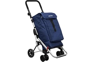 Playmarket Go Up Basic Carro de la compra, 110 cm, 39, 5 Litros, Navy