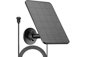 SANKABA Solarmodule für Blink Outdoor Kamera,4W Solar Ladegerät für Blink kompatibel mit Blink XT/XT2 & Outdoor Kamera& SimpliSafe Cam,Wasserdichtes Solarpanel für Blink mit 13.12Ft Ladekabel