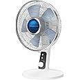 Rowenta VU2731 Turbo Silence Extreme + Ventilatore da Tavolo, Silenzioso a soli 38 dB(A), da 40 W di potenza, Modalità Turbo,