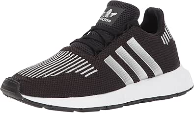 adidas swift run black and silver