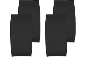 AJCOTAHM 2 Pairs Tattoo Cover up Sleeve, 7.1 X 3.5 Inch Forearm Concealer Support, Fashion Sleeves for Women Men, Tattoo Aftercare UV Protection Over sleeve (Black)