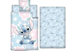 Aymax - Juego de cama de 3 piezas (funda nórdica de 140 x 200 cm, funda de almohada de 65 x 65 cm y sábana bajera de 90 x 200 cm, polialgodón)