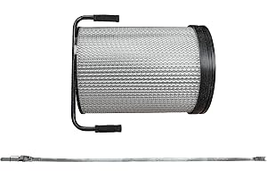 vhbw fint dammfilterpatron kompatibel med Holzmann sugsystem ABS1080