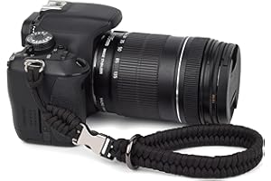 Sunya Kamera Handschlaufe mit Schnellverschluss Verstellbare Kamera Band Gurte aus Paracord Kamera Handgelenkschlaufe Trageschlaufe für DSLR