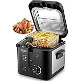 Zilan ZLN0010 Frit&ouml;z 1.600 Watt 2,5 Litre Kapasite Paslanmaz &Ccedil;elik Deep Fryer Sıcaklık Ayarı 0&deg;C-190&deg;C