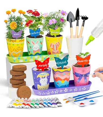 Craft Kit For Kids Fairy Garden Craft Kit For Birthday Party Activity Flower Girl Gift Craft