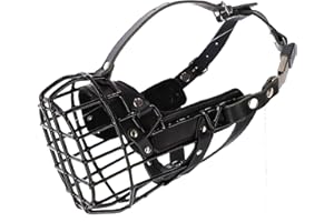 DINGO GEAR WWW.DINGOGEAR.COM 1977 Dingo Gear, cesta per cani in metallo gommato K9 per cani Rottweiler Cane Professionale, Comodi, Universale per lunghe passeggiate S03046