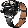 HUAWEI WATCH BUDS Smartwatch and Earbuds - 2 in 1 Watch with Wireless Earphones - Health and Fitness Tracker with Lightweight Buds with Noise Cancellation - Compatible with iOS and Android - Black