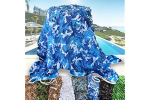 DGSFES Rete Mimetica Camouflage Bianco Reti Mimetica Militare per Caccia Fotografica,Rete Ombreggiante Mimetica Esterni Balcone Auto,Decorazione Rete Privacy Giardino