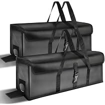 Lot De 2 Sacs De Sécurité Ignifuges Pour Batteries LiPo - Protection Anti-feu, Anti-explosion Et Imperméable 6 Couches | Pour Vélos électriques, Drones, Stockage Sécurisé