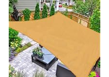 AMINAC Sun Shade Sail, 2 x 3 m Rectangle Awning, 95% UV Block Canopy, Perfect for Outdoor Patios Garden Backyard Pergola Deck