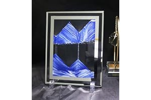 YAIHE YAH Sand landscape by flowing sand Dynamic Sand Picture Moving Desktop Art Sand in Motion