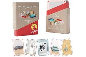 Kakaduu - Il gioco educativo a partire da 1 anno: le mie prime parole – A casa. - 50 carte fotografiche con motivi quotidiani per lo sviluppo del linguaggio iniziale dopo Montessori.