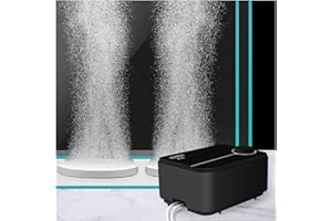 boxtech Pompe à air Ultra silencieuse pour Aquarium, la Pompe à air Peut répondre aux Trois exigences, silencieuse, Faible Vibration et suffisamment d'oxygène