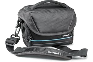 Cullmann - 99460 - Torba na aparat Boston Vario 200 na aparat systemowy z zapięciem Fidlock - 14 x 9 x 7,5 cm - czarna