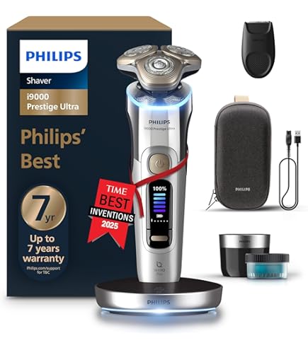 Philips Shaver S9000 Prestige, Wet & Dry Electric Shaver