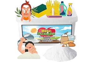 Bite & Delight Soda oczyszczona w proszku – Niemiecka produkcja - Dopuszczone do kontaktu z żywnością – Wszechstronny dodatek do pieczenia i gospodarstwa domowego - 2500 ml