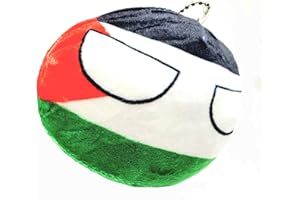 SNS Components Palestine 10cm Countryballs Country Ball Cute Flag Cuddly Meme Ball Toy Gift Palestinian