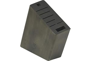 Shun DM0839 - Bloque de cuchillos angulado, color marrón