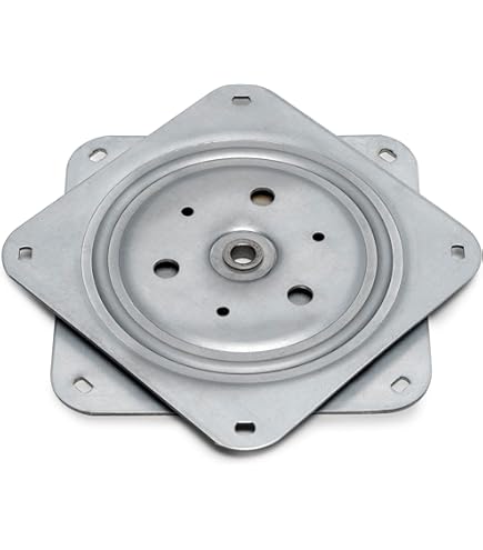 Base Girevole 360° Lazy Susan - Piattaforma Rotante 20cm Per TV, Monitor E Oggetti Decorativi - Foto 7