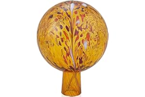 Jingle Bells Lauscha Gartenkugel Gold mit Granulat 15cm incl. Korken