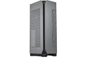Cooler Master NCORE 100 MAX Mini-ITX SFF Caja PC - Refrigeración Líquida AIO, PSU 850W SFX Gold ATX 3.0, Paneles de Aluminio, Fácil de Instalar, Cable Riser PCIe 4.0 y Soporte Vertical GPU - EU Plug