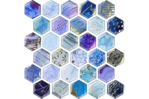 laywvco 30 Pack Fridge Magnets for Locker Refrigerator Cute Magnets Kitchen School Cabinets Classroom Whiteboard Office Cubicle Magnetic Board Funny Decorative Magnets Gifts for Kids Adults (Blue)