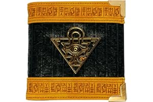 ABYSTYLE - YU-GI-Oh! Portefeuille Premium Puzzle du millénium, Jaune, Exceptionnelle, Jaune, Exceptionnelle